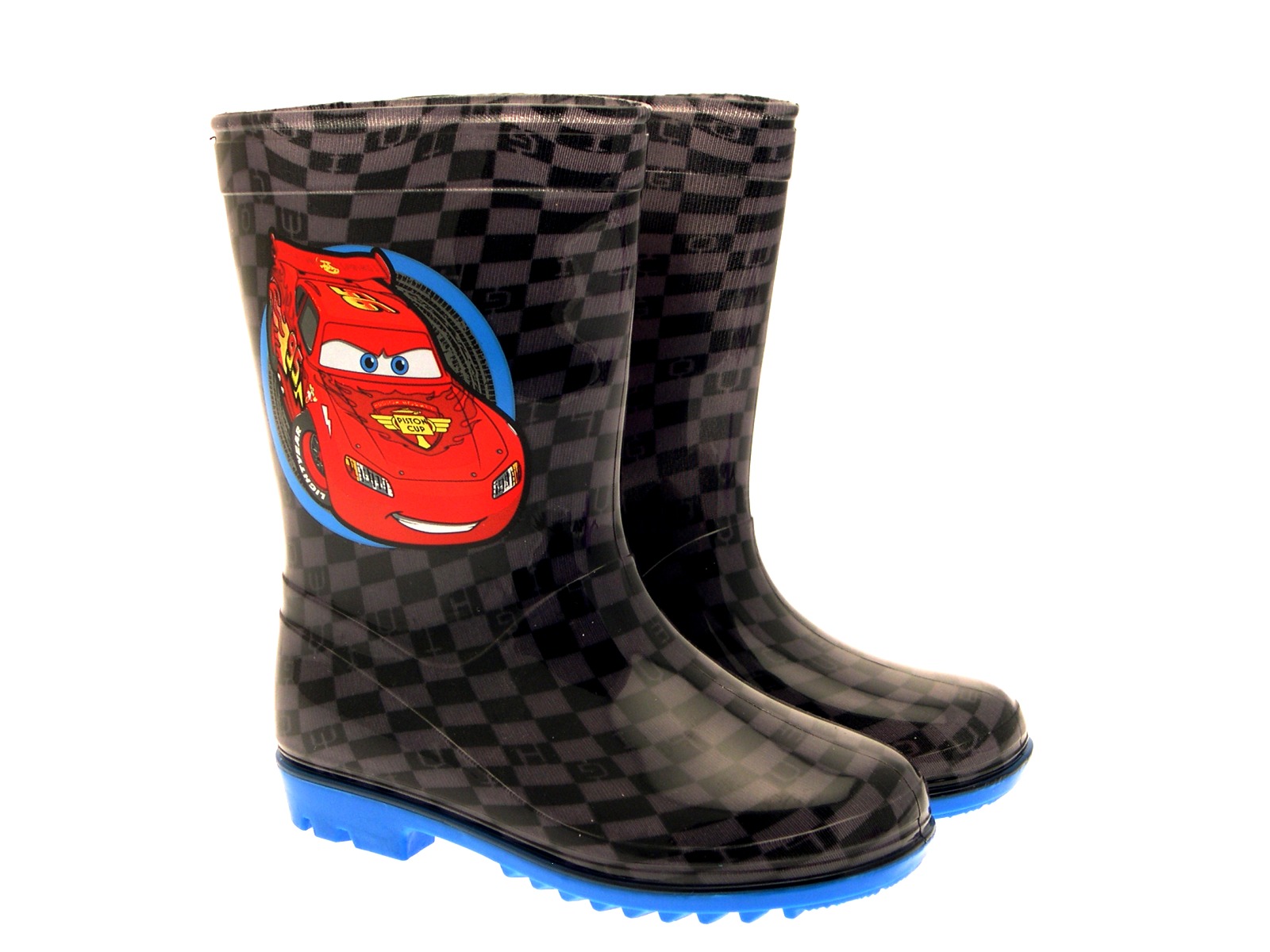 Kids Boys Disney Cars Lightning McQueen Wellies Rain Snow Winter Boots